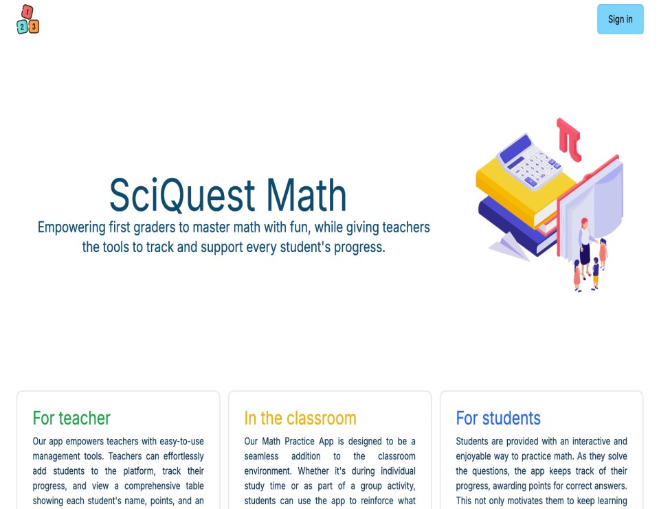 Image of SciQuest Math App